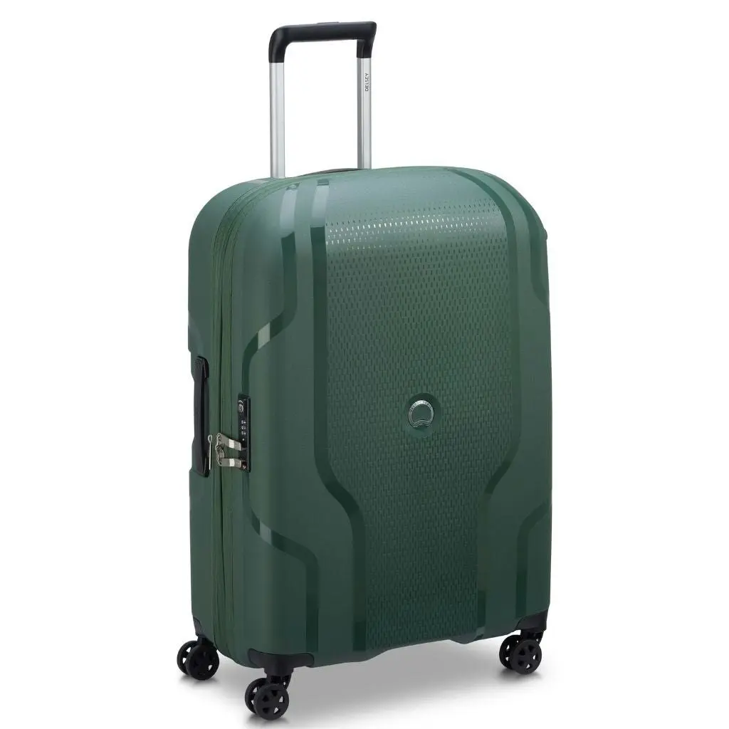 DELSEY Clavel MR 71cm Medium Hardsided Spinner Luggage - Deep Green