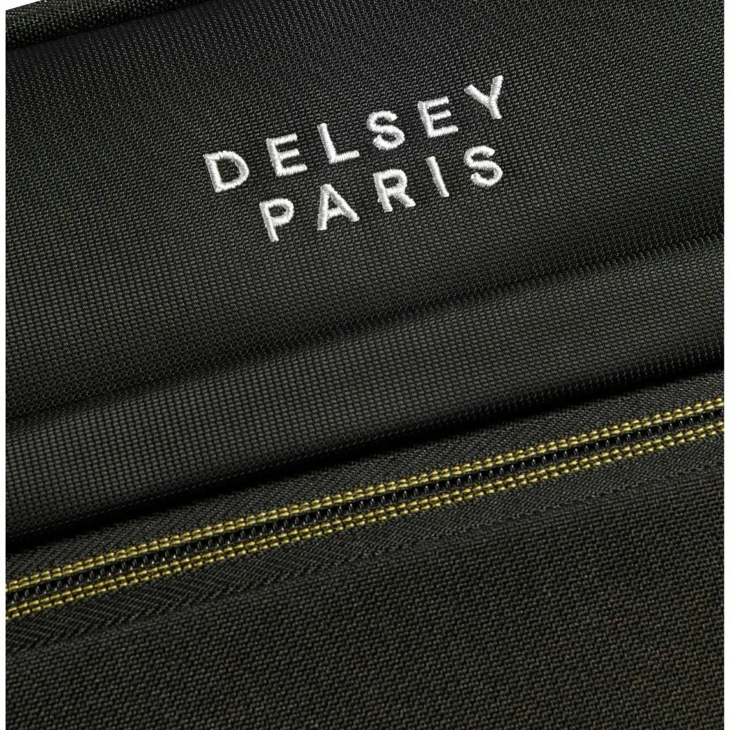 DELSEY BROCHANT 3.0 38cm 2 Wheel Cabin Softsided Luggage - Deep Black