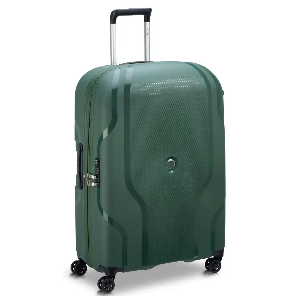 DELSEY Clavel MR 76cm Medium Hardsided Spinner Luggage - Deep Green