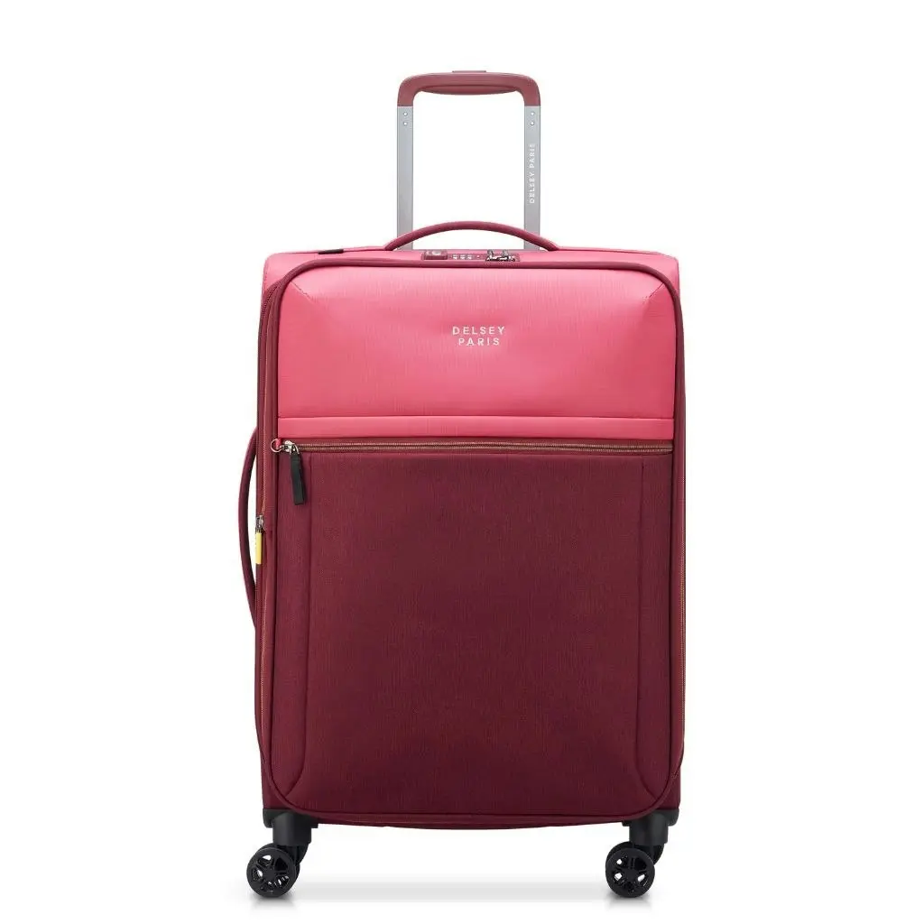 DELSEY BROCHANT 3.0 67cm Medium Softsided Luggage - Pink