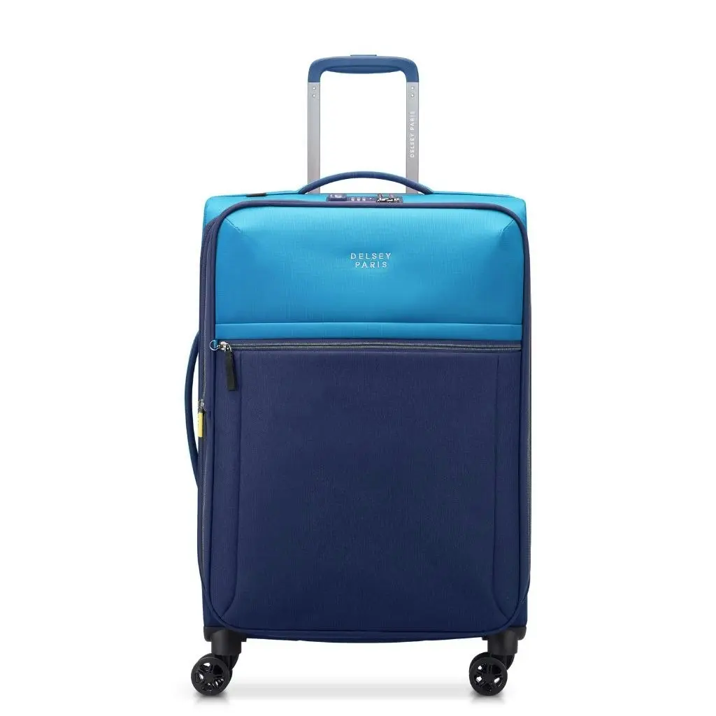 DELSEY BROCHANT 3.0 67cm Medium Softsided Luggage - Ultramarine Blue