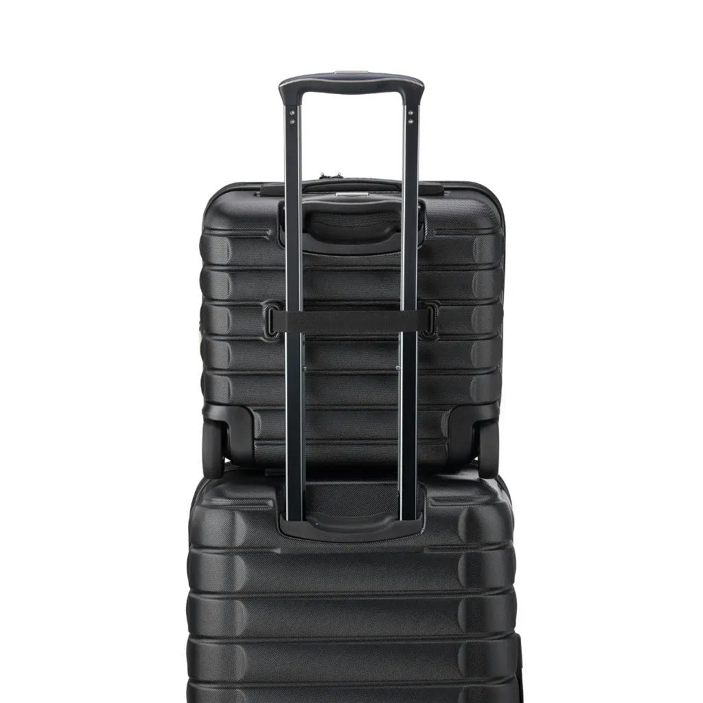 DELSEY Shadow Underseat 2 - Wheel Cabin Luggage - Black