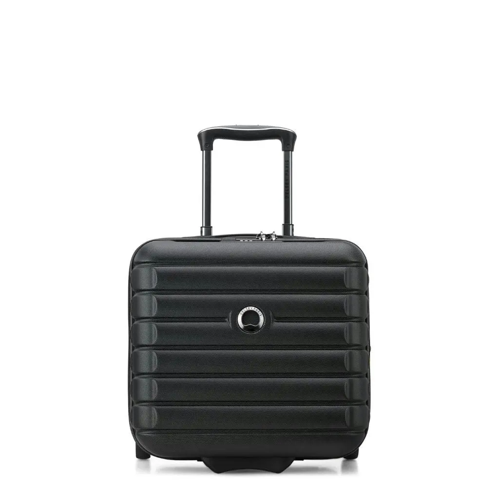 DELSEY Shadow Underseat 2 - Wheel Cabin Luggage - Black