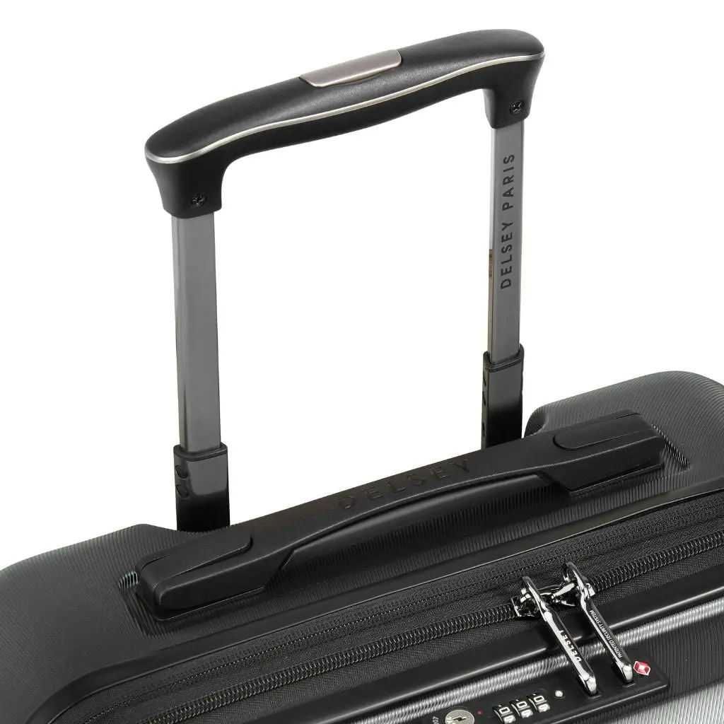 DELSEY Shadow Underseat 2 - Wheel Cabin Luggage - Black