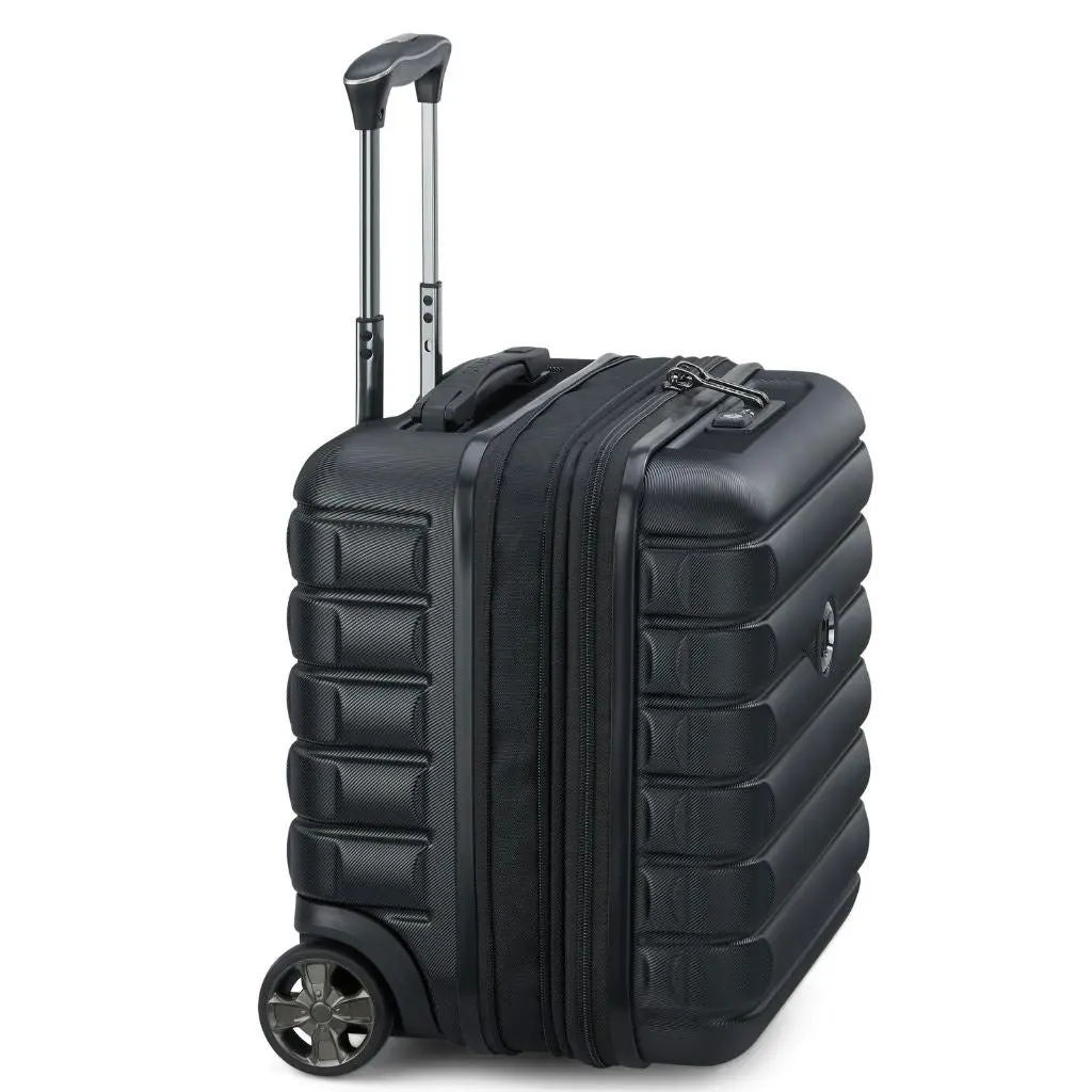 DELSEY Shadow Underseat 2 - Wheel Cabin Luggage - Black