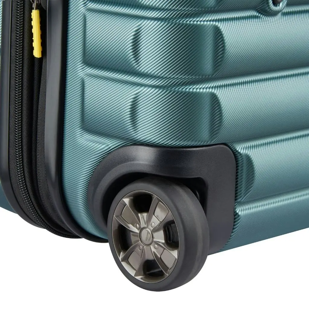 DELSEY Shadow Underseat 2 - Wheel Cabin Luggage - Green