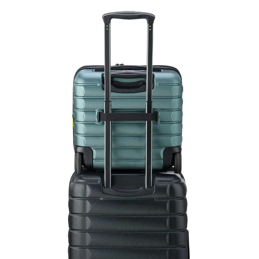 DELSEY Shadow Underseat 2 - Wheel Cabin Luggage - Green