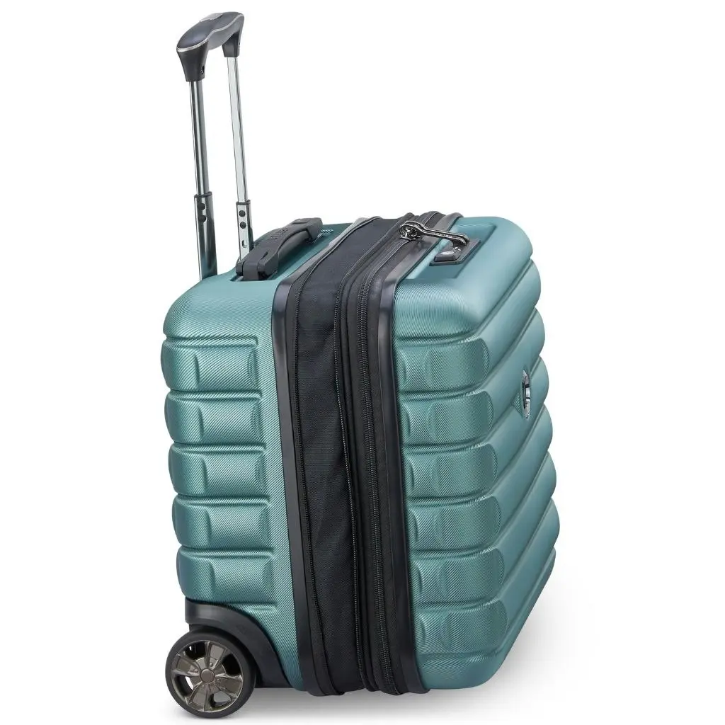 DELSEY Shadow Underseat 2 - Wheel Cabin Luggage - Green