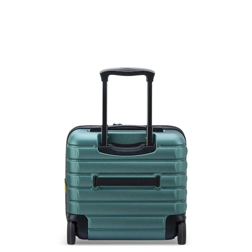 DELSEY Shadow Underseat 2 - Wheel Cabin Luggage - Green