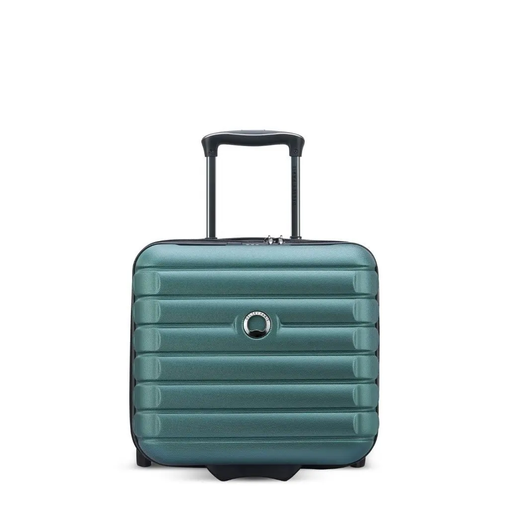 DELSEY Shadow Underseat 2 - Wheel Cabin Luggage - Green