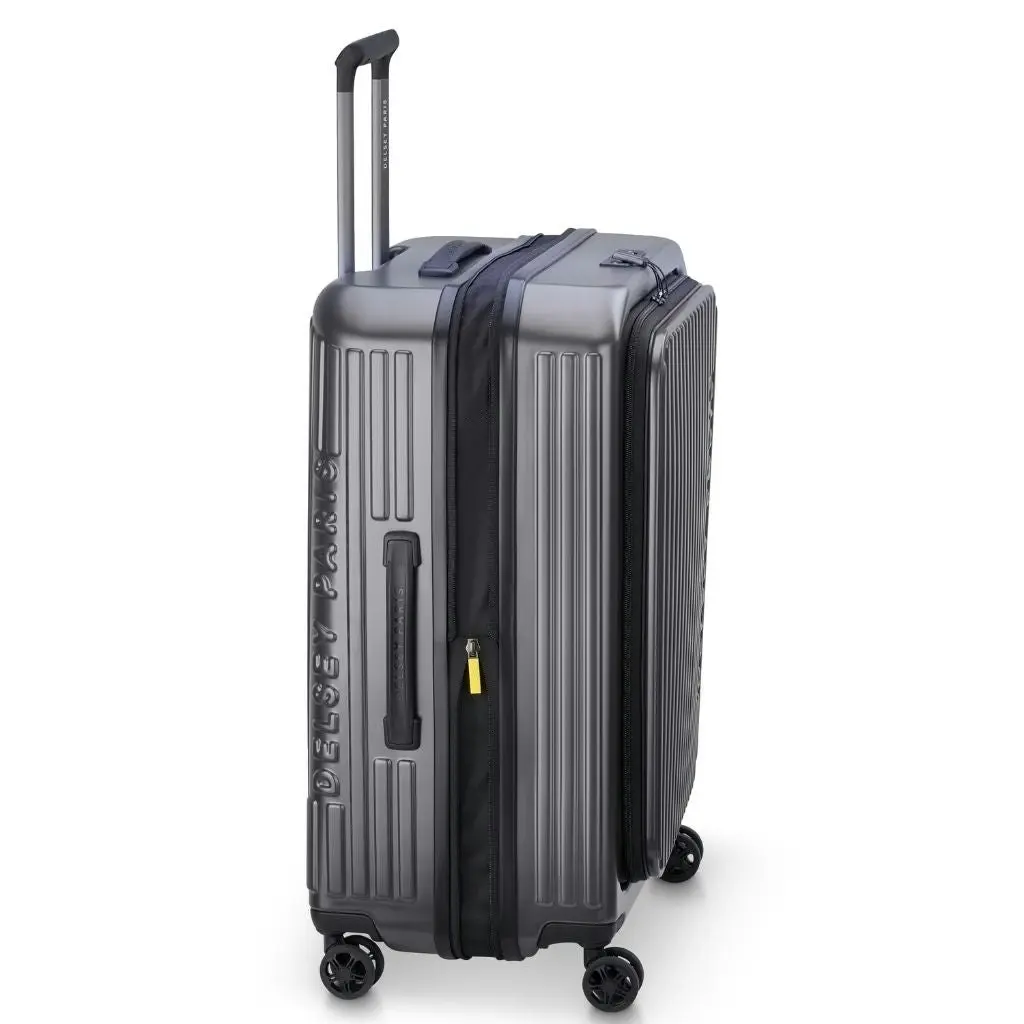 DELSEY Securitime ZIP Top Opening 66cm Medium Exp Luggage - Anthracite