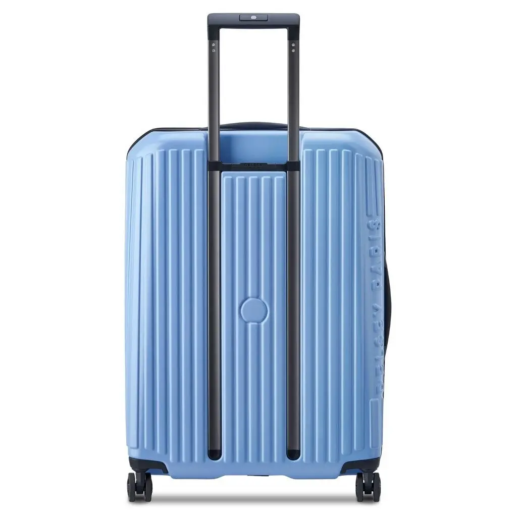 DELSEY Securitime ZIP Top Opening 66cm Medium Exp Luggage - Blue