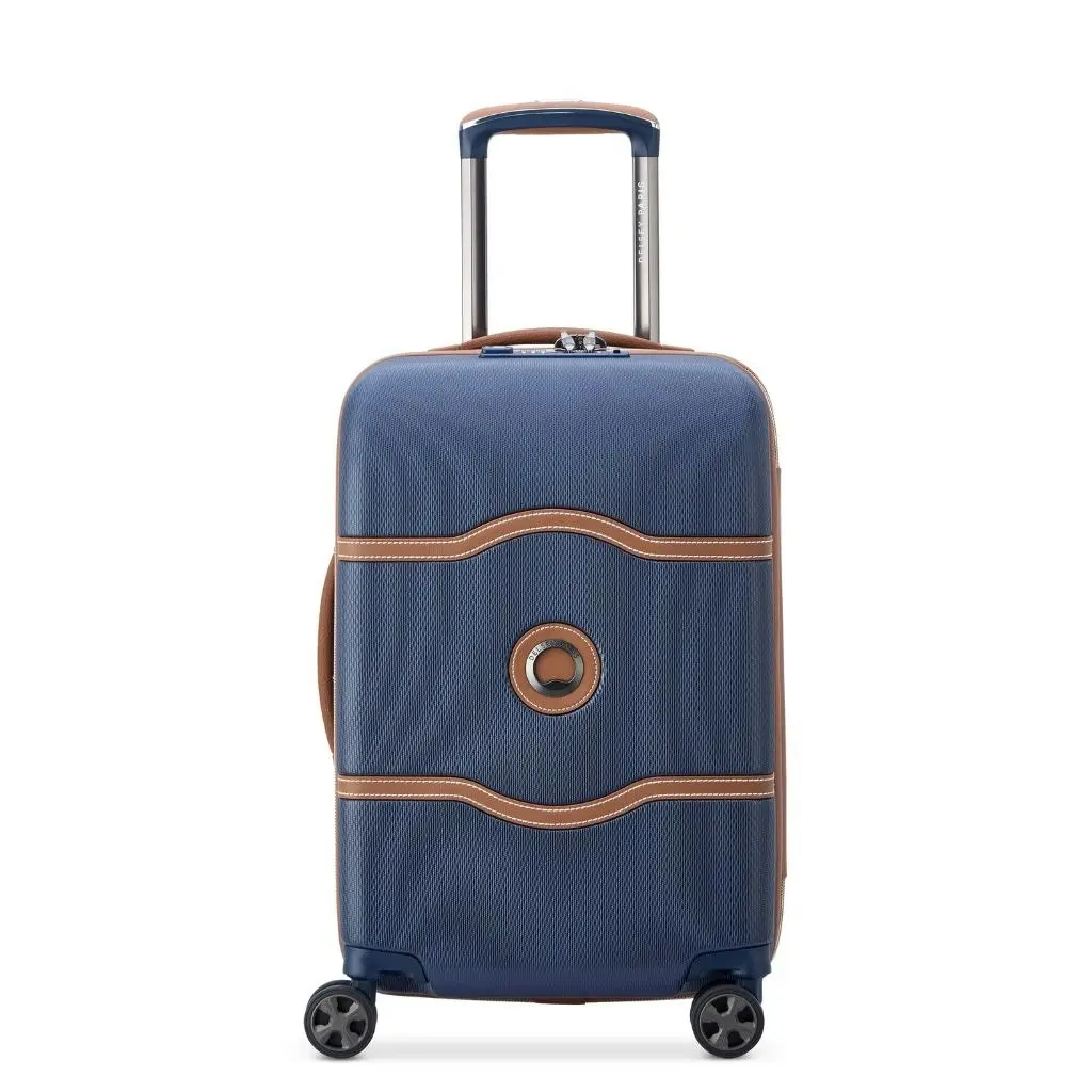 DELSEY Chatelet Air 2.0 55cm Carry On Luggage - Navy Blue