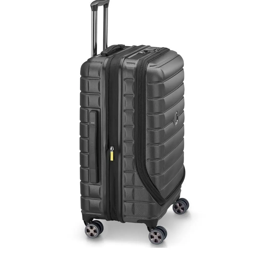 DELSEY Shadow 66cm Top Loader Medium Luggage - Black