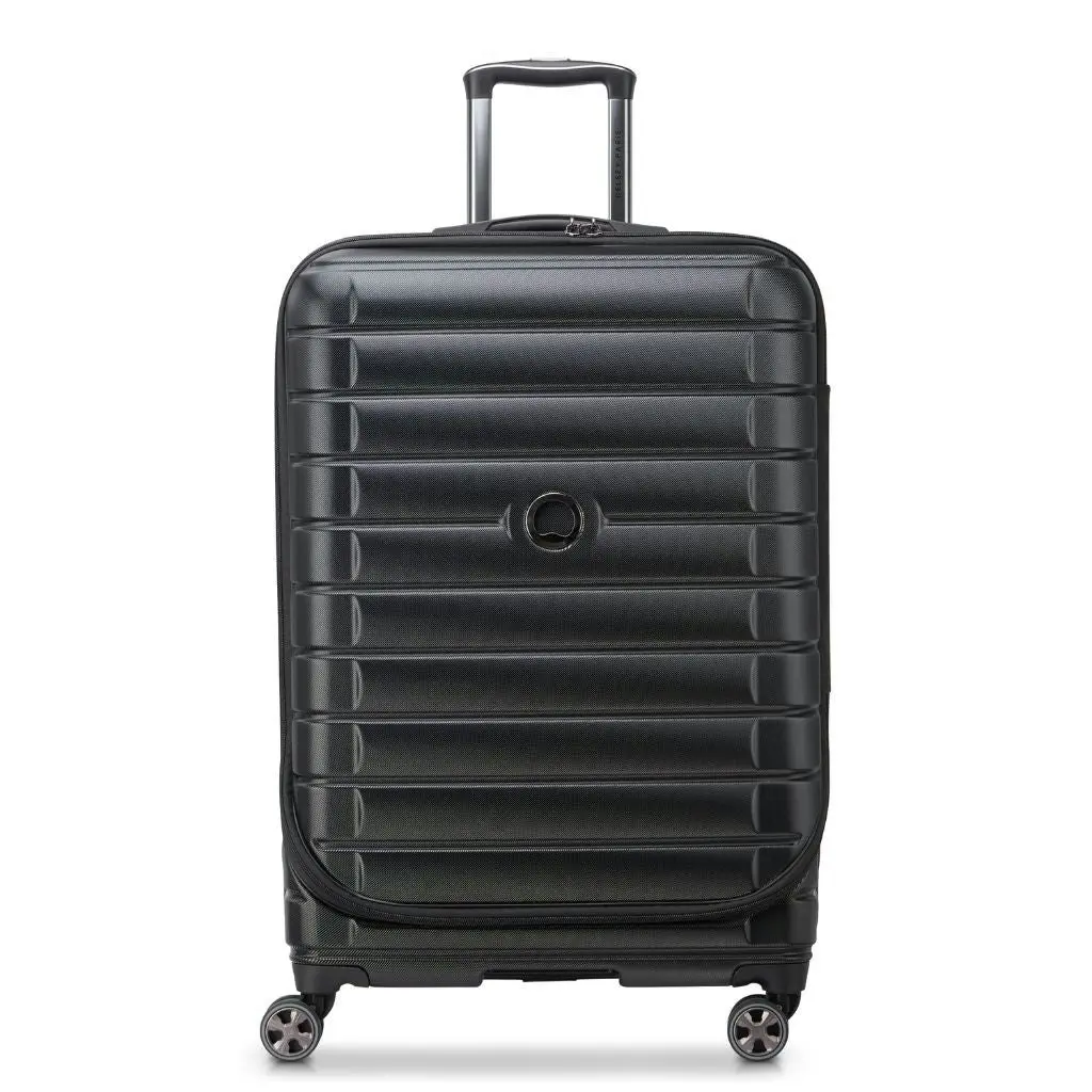 DELSEY Shadow 75cm Top Loader Large Luggage - Black