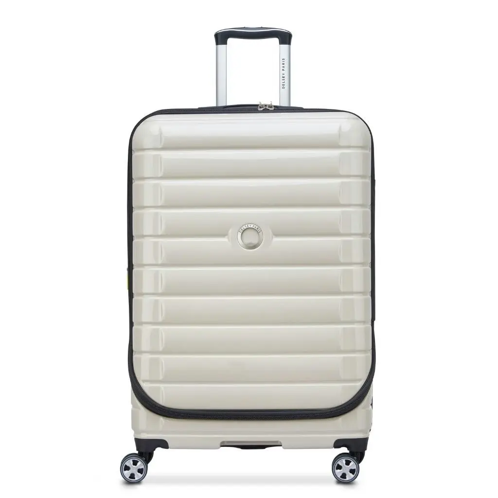 DELSEY Shadow 75cm Top Loader Large Luggage - Ivory