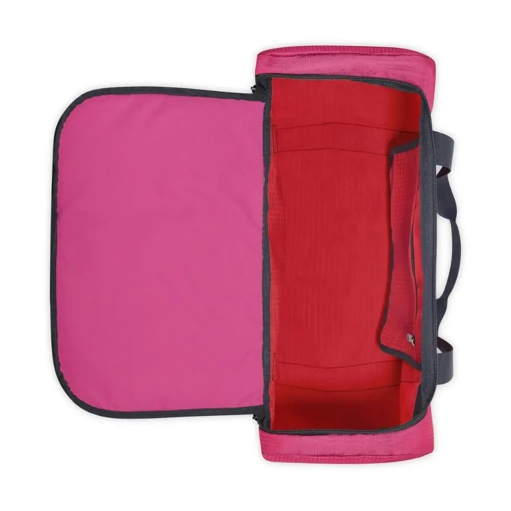 DELSEY Nomade 55cm Foldable Duffle Bag Red/Pink