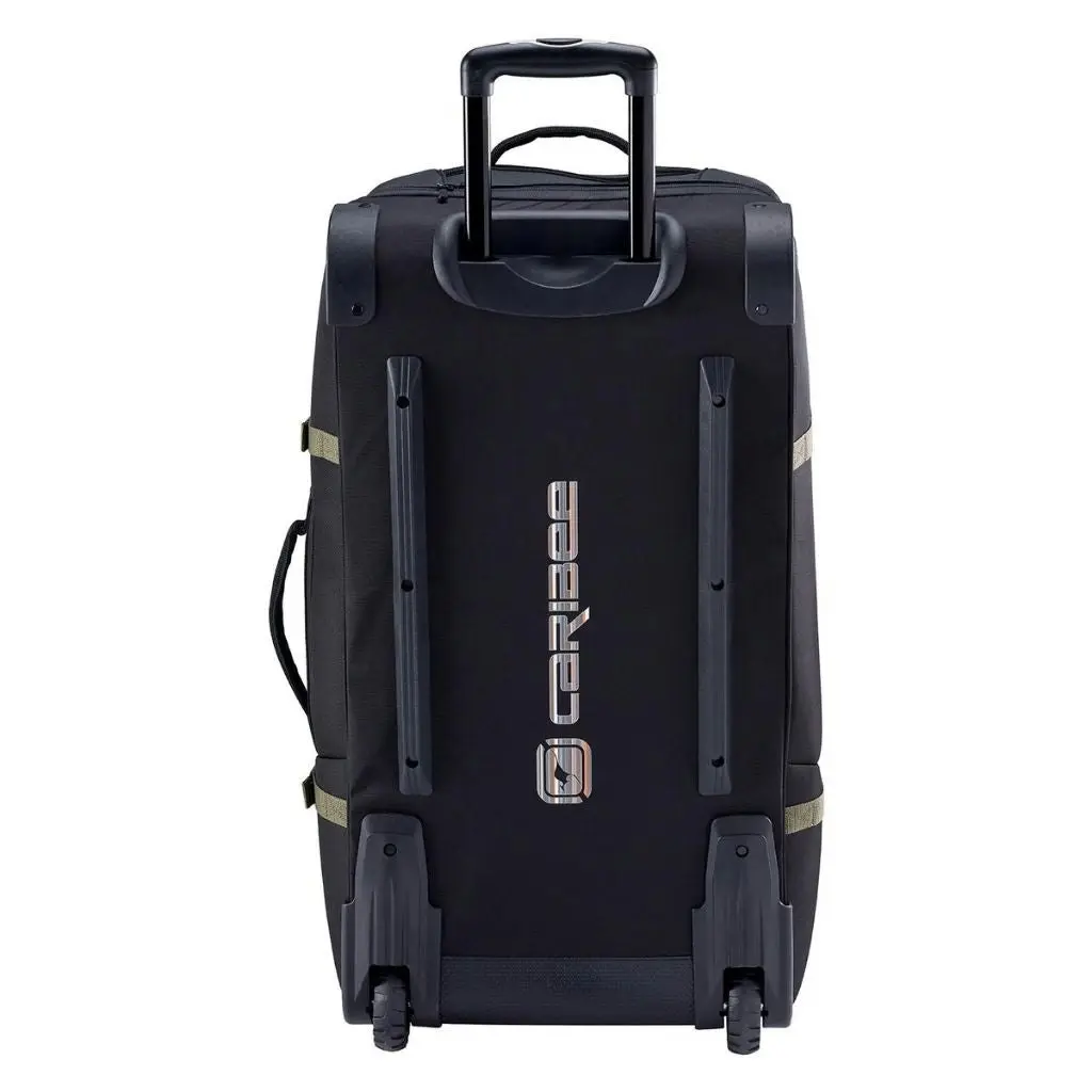 Caribee Split Roller Wheeled Duffle bag 100L - Black