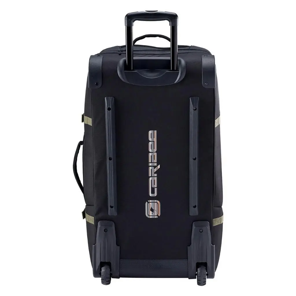 Caribee Split Roller Wheeled Duffle bag 100L - Black