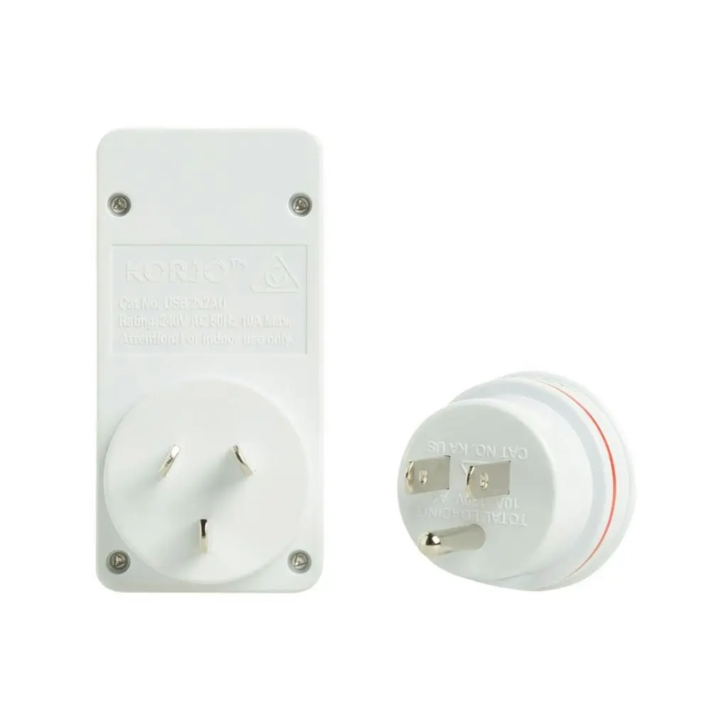 Korjo USB - US Travel Adaptor USB2X2US