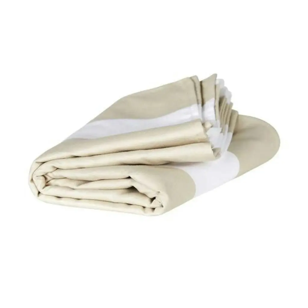 Dock & Bay Beach Towel Cabana Light Collection XL - Bora Bora Beige