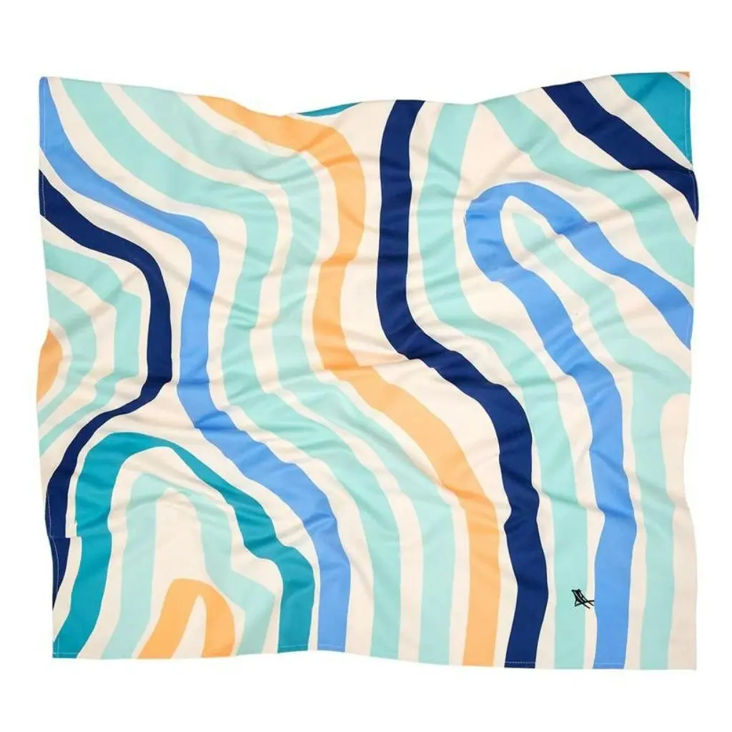 Dock & Bay Beach Towel Cabana Light Collection XL - Groovy Dunes