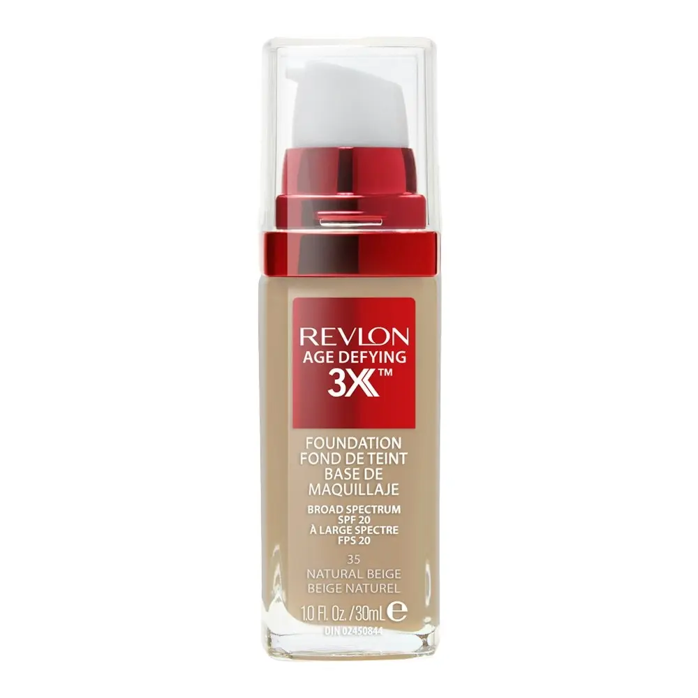 Revlon Age Defying 3x Foundation 30ml 35 Natural Beige