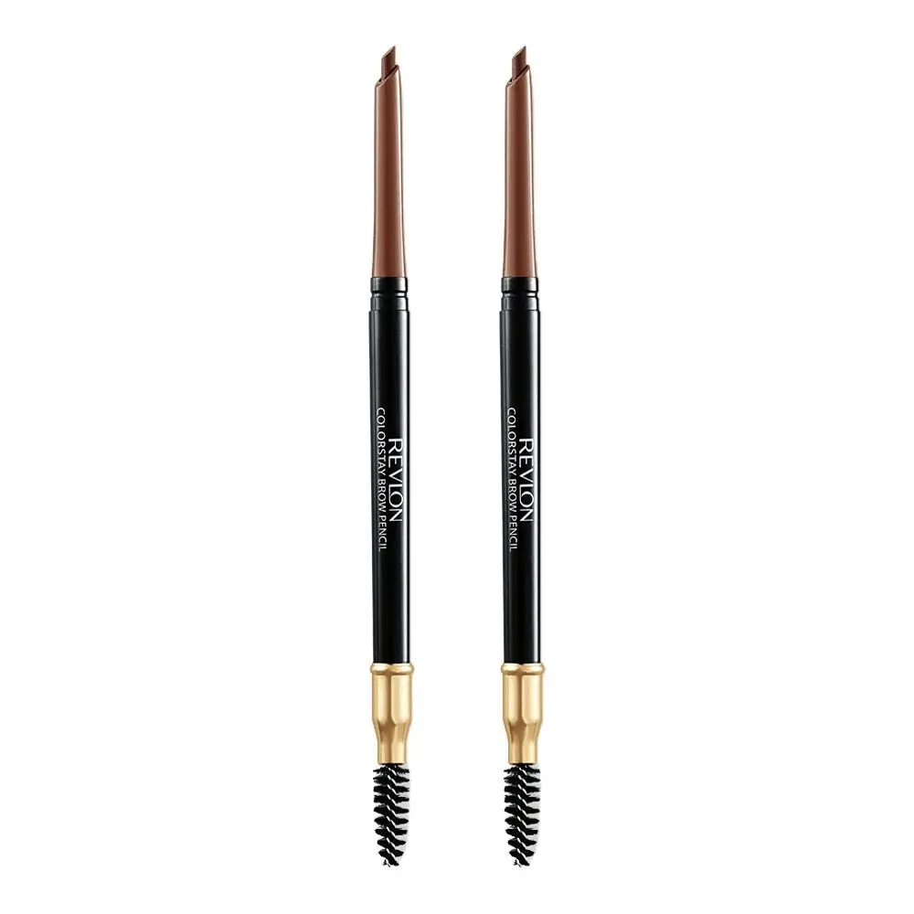 Revlon Colorstay Brow Pencil 0.35g 210 Soft Brown - 2 Pack