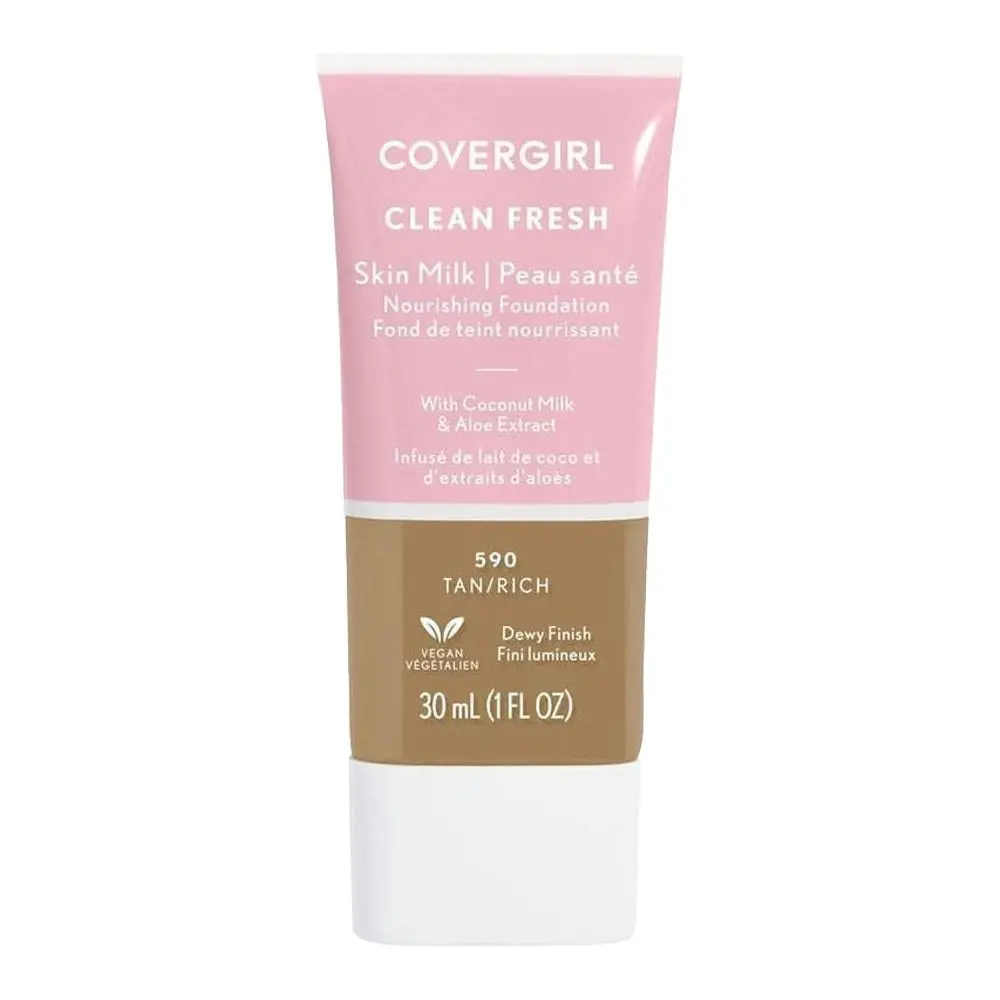 Covergirl Clean Fresh Skin Milk Nourishing Foundation 30ml 590 Tan