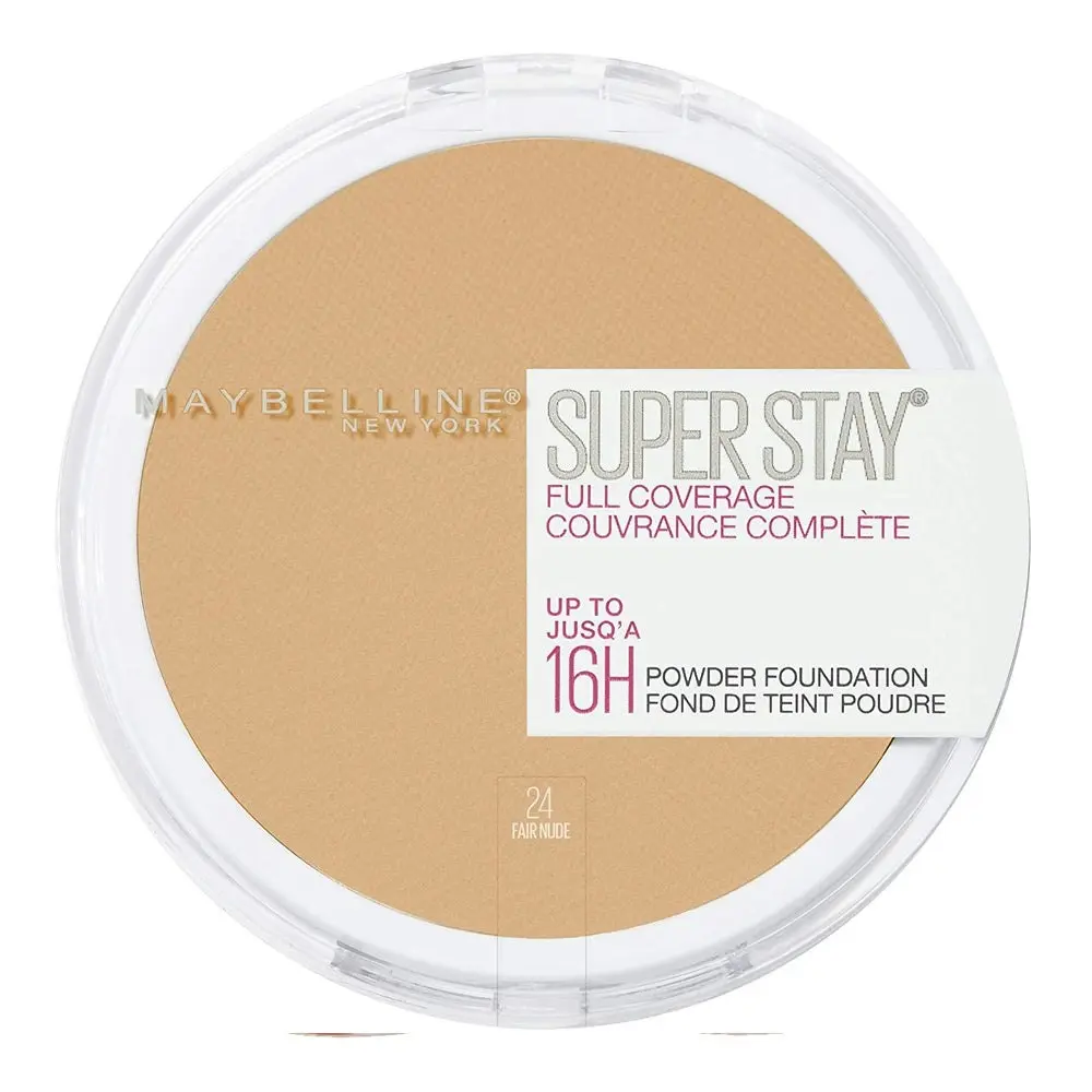 Maybelline Super Stay Full Coverage 16h Powder 9g 24 Fair Nude