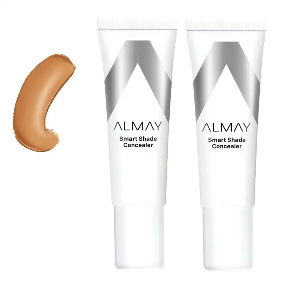 Almay Smart Shade Skintone Matching Concealer 11ml 050 Deep Like Me - 2 Pack