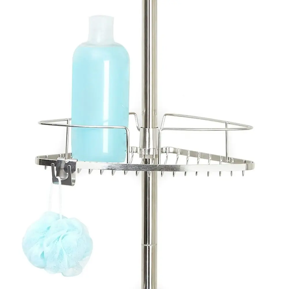 Better Living Fineline 4 Tension Shower Caddy - Stainless Steel