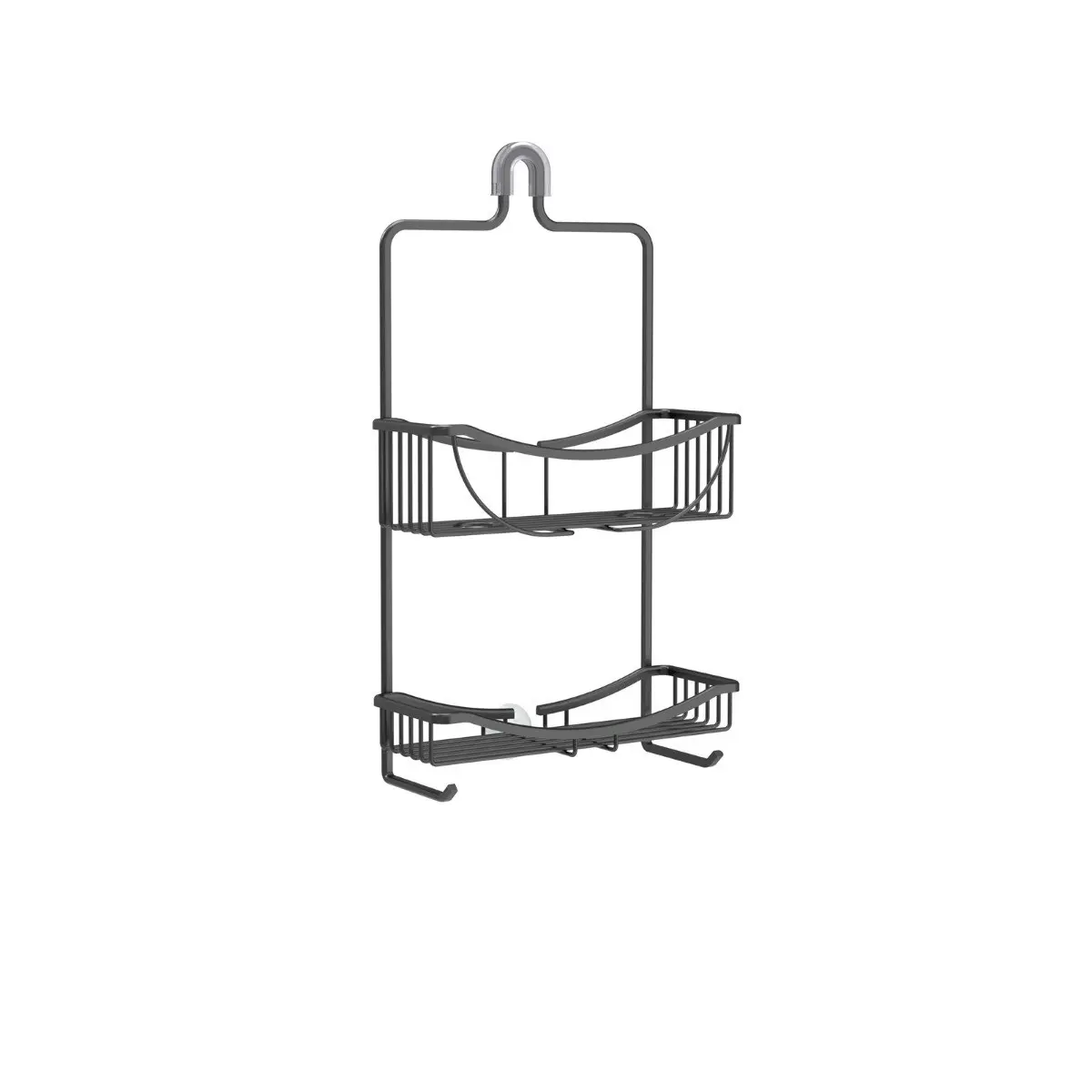 Better Living Venus 2 Tier Hanging Shower Caddy - Black