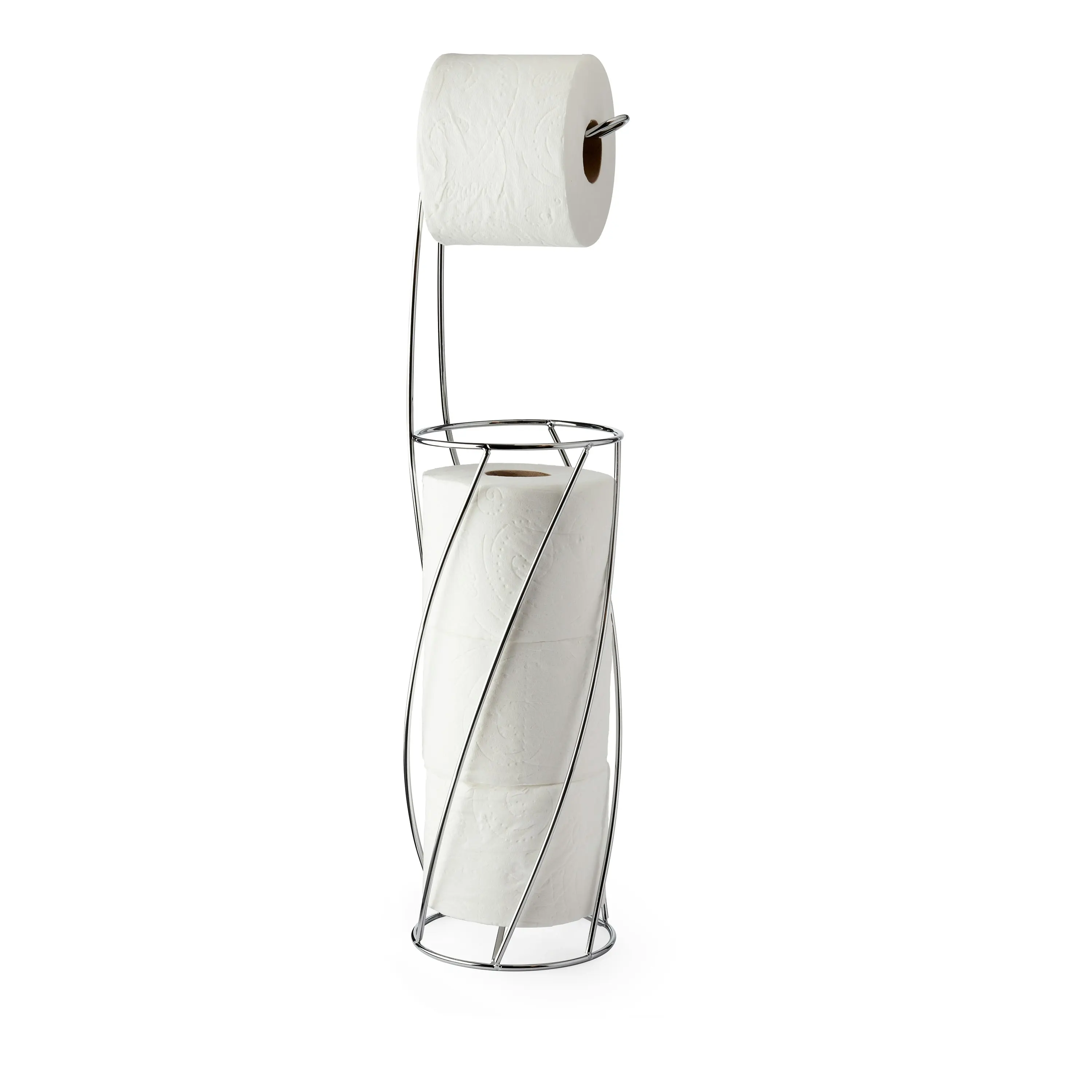 Better Living Twist Toilet Caddy - Chrome