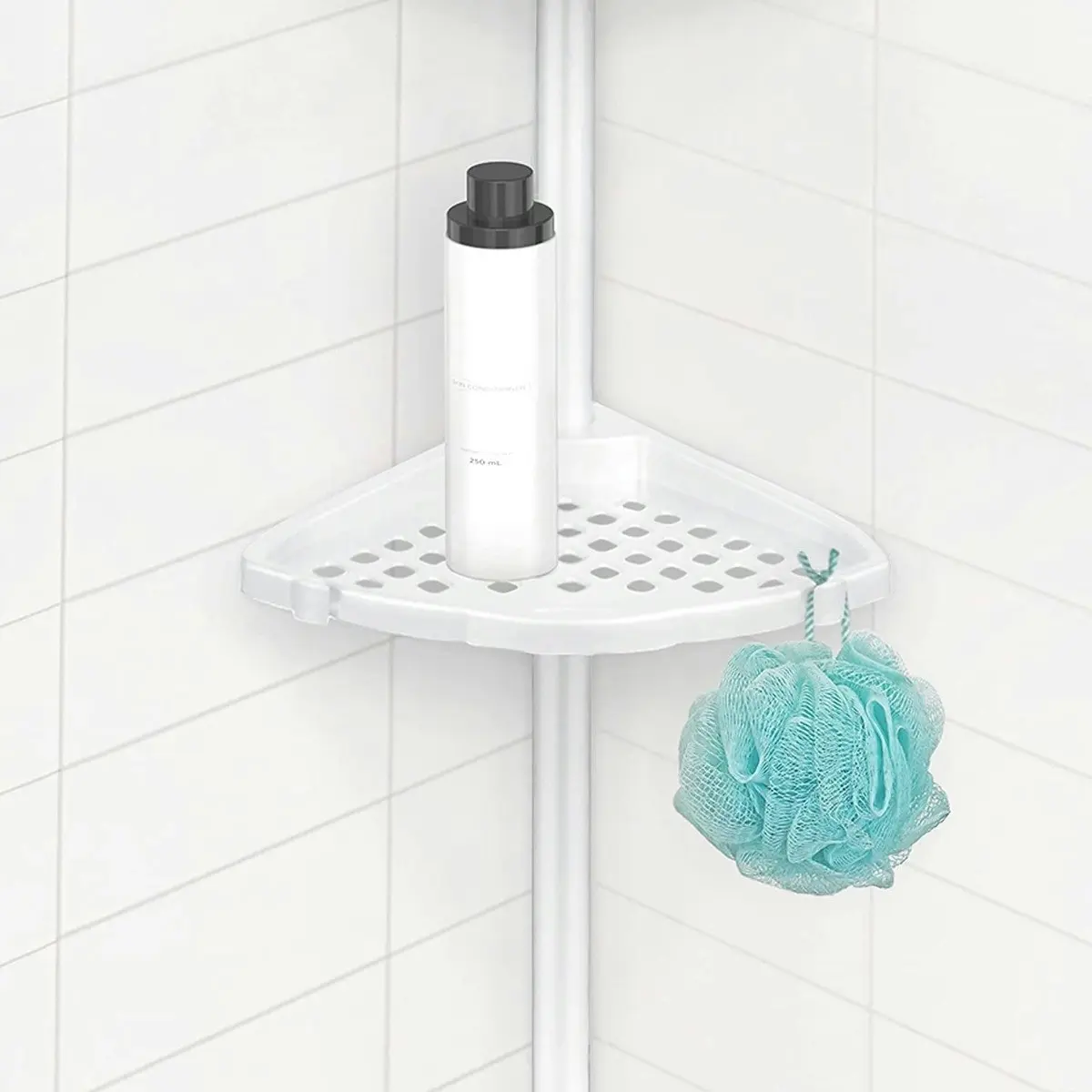 Better Living Ulti-Mate Shower Pole Caddy - White