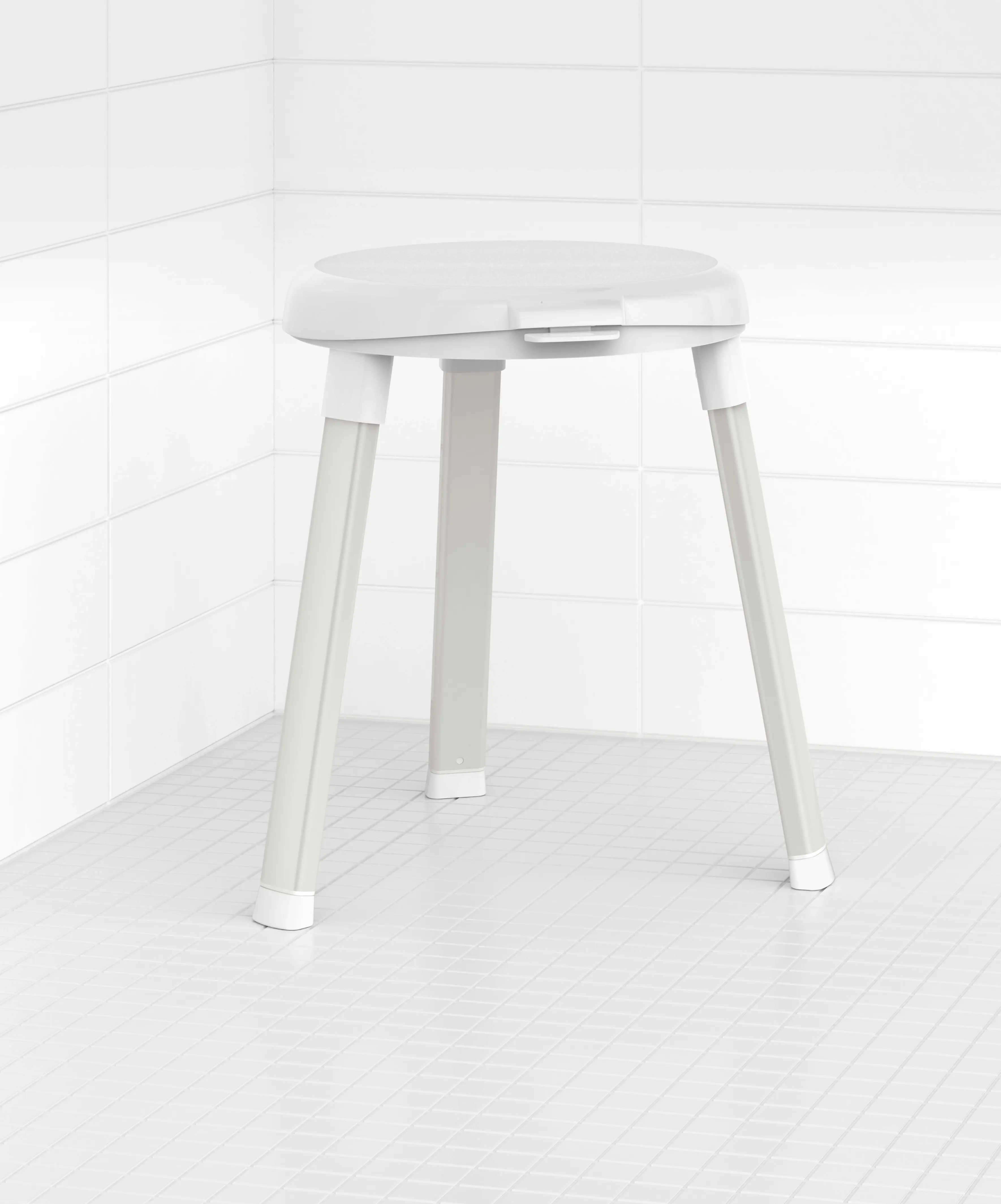 Better Living Swivel 360 Shower Seat - White