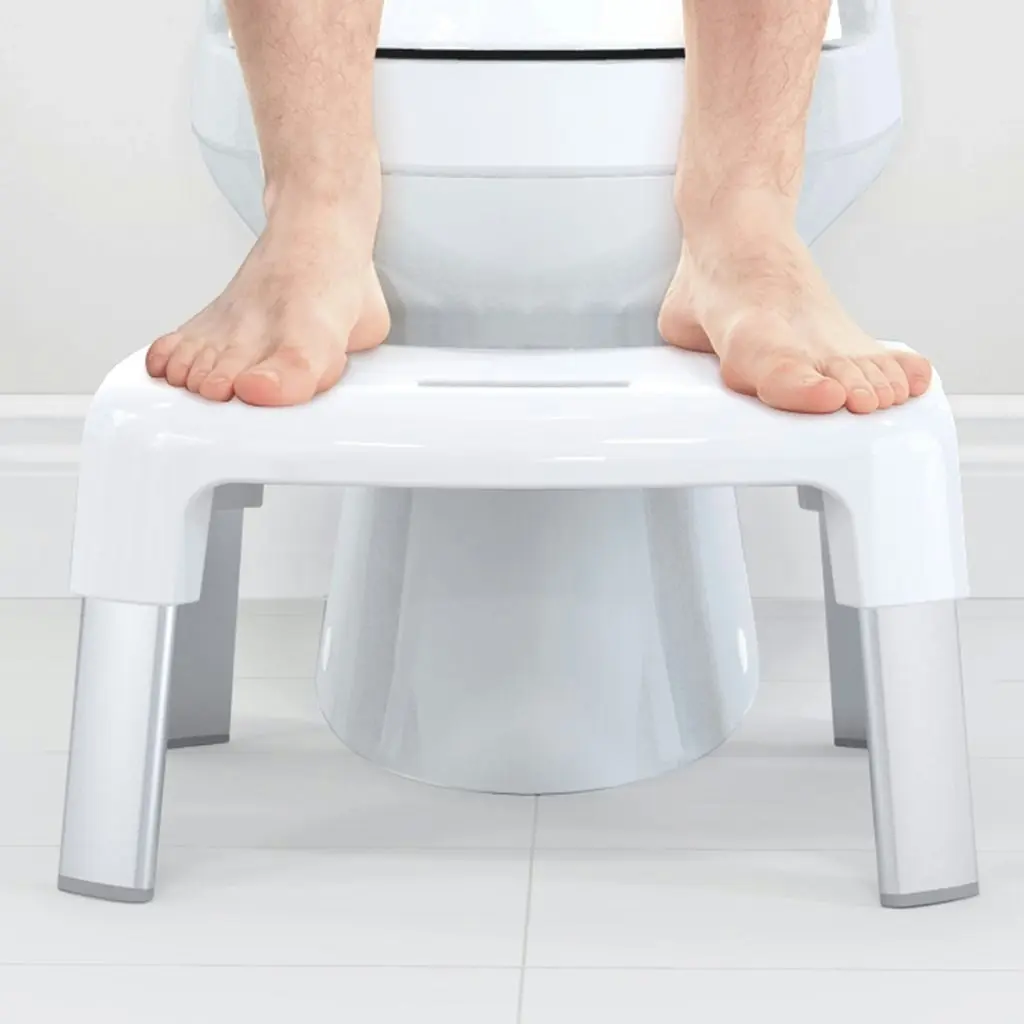 Better Living Smart 4 Multi-Purpose Bathroom Stool - White