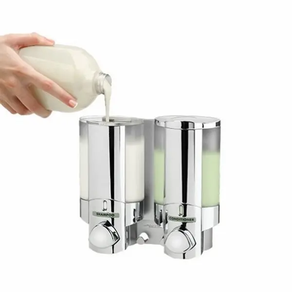 Better Living Aviva 2 x 300ml Dispenser 2 - Chrome