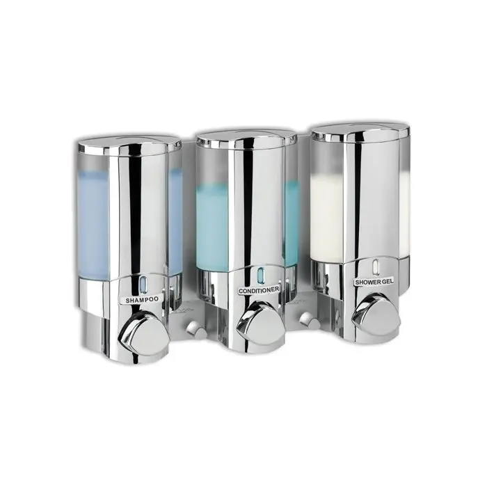 Better Living Aviva 3 x 300ml Dispenser 3 - Chrome