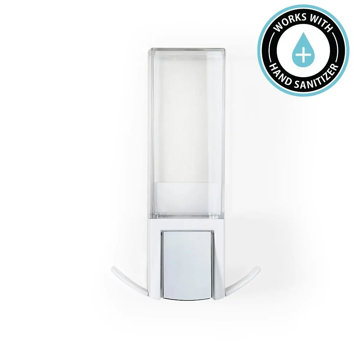 Better Living Clever 500ml Soap and Sanitiser Dispenser - Matte White