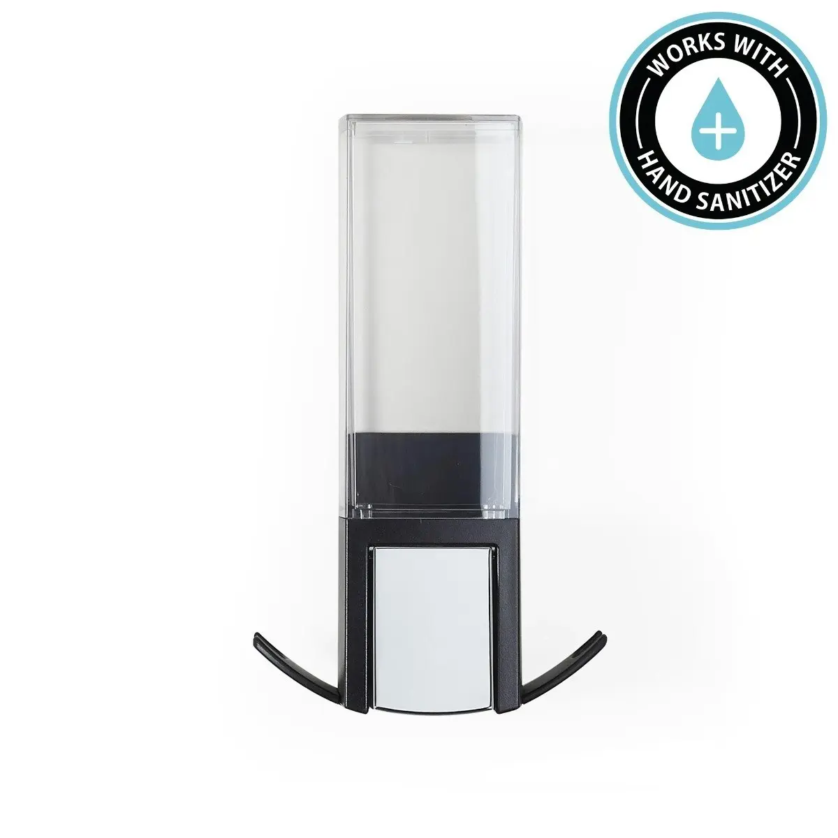 Better Living Clever 500ml Soap and Sanitiser Dispenser - Matte Black