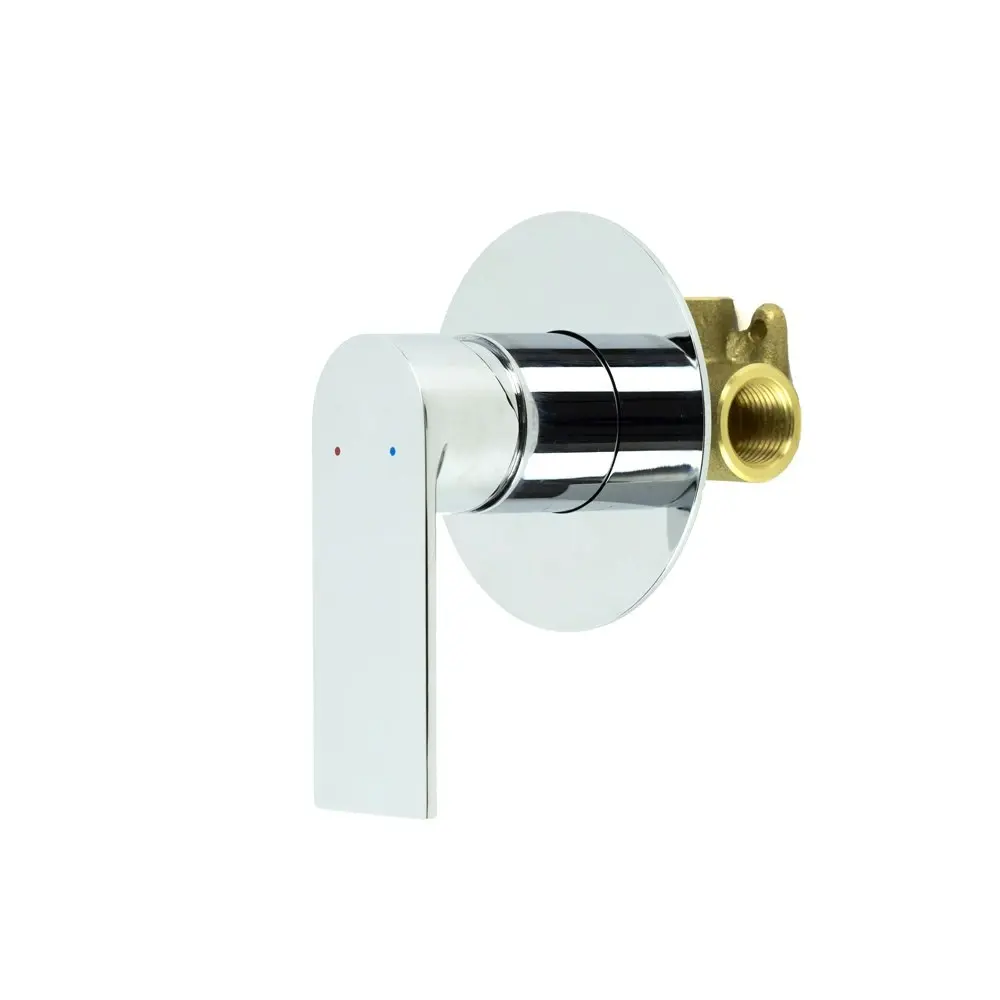 Aguzzo Prato Wall Mounted Bath & Shower Mixer - Chrome