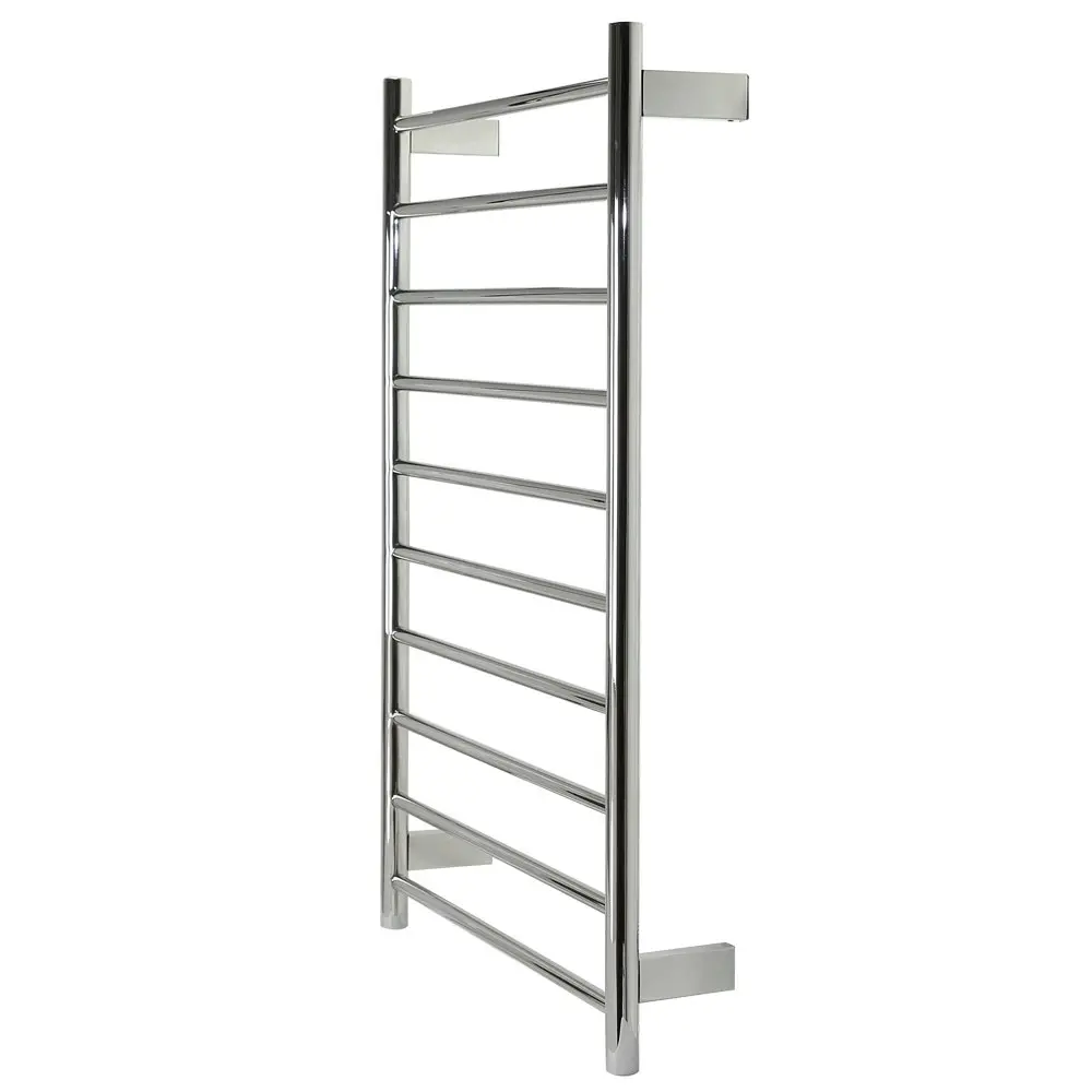 Aguzzo Ezy Fit Dual Wired Heated Towel Rail 60 x 92cm - Polished SS