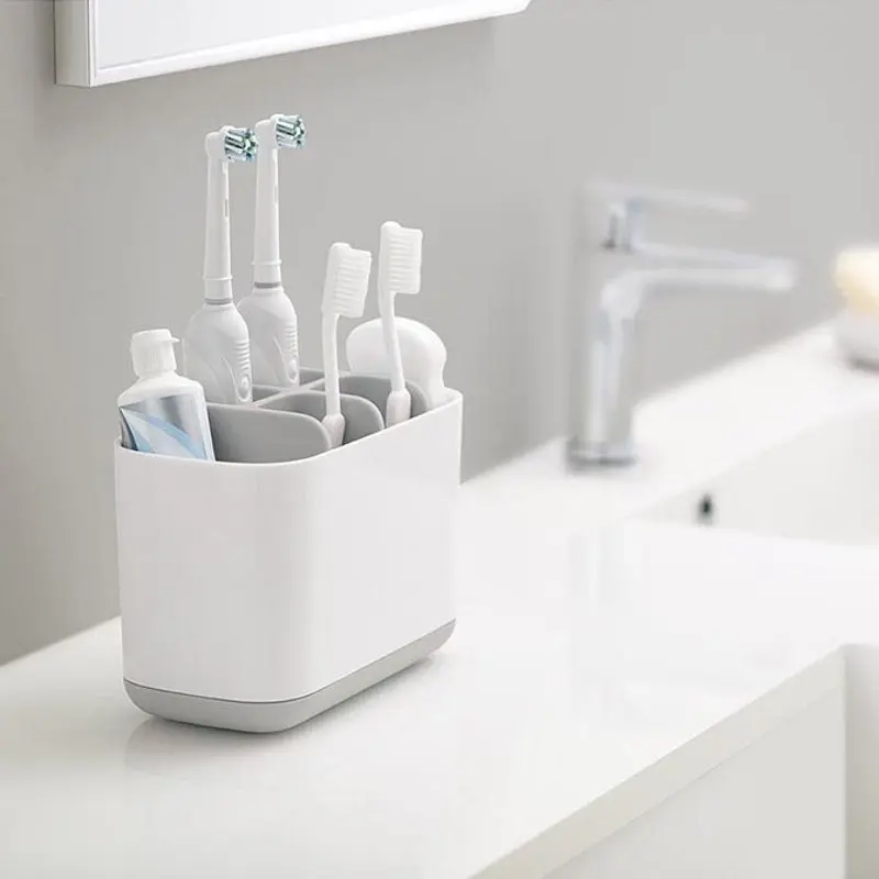 Joseph Joseph EasyStore Large Toothbrush Caddy - Grey/White