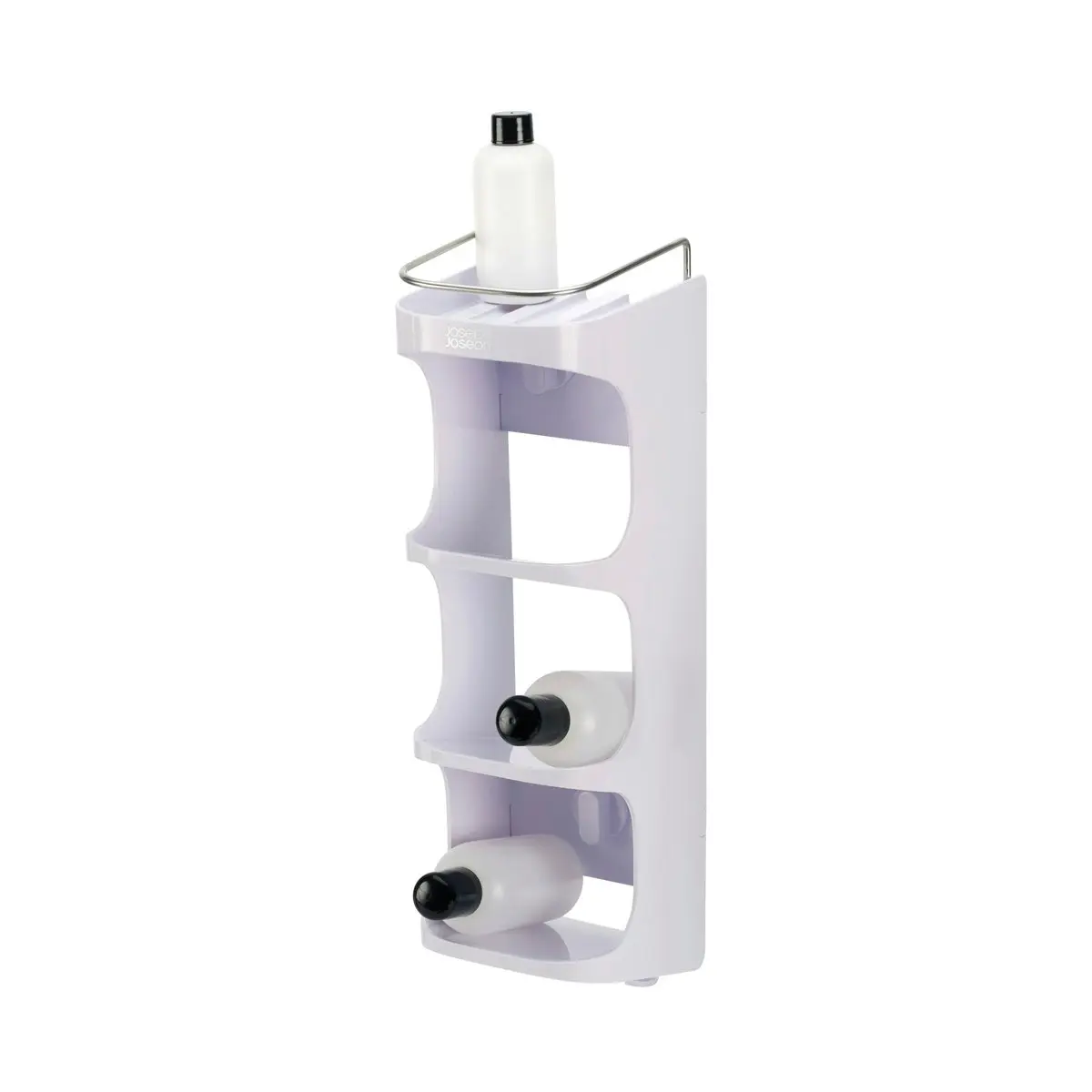 Joseph Joseph Capsule Compact 4-tier Shower Shelf - White