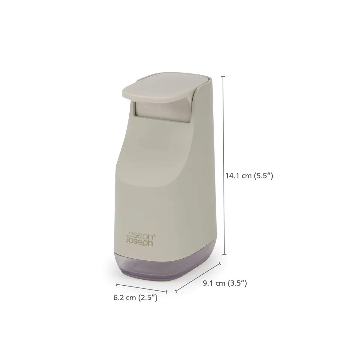 Joseph Joseph Slim Compact Soap Pump - Ecru