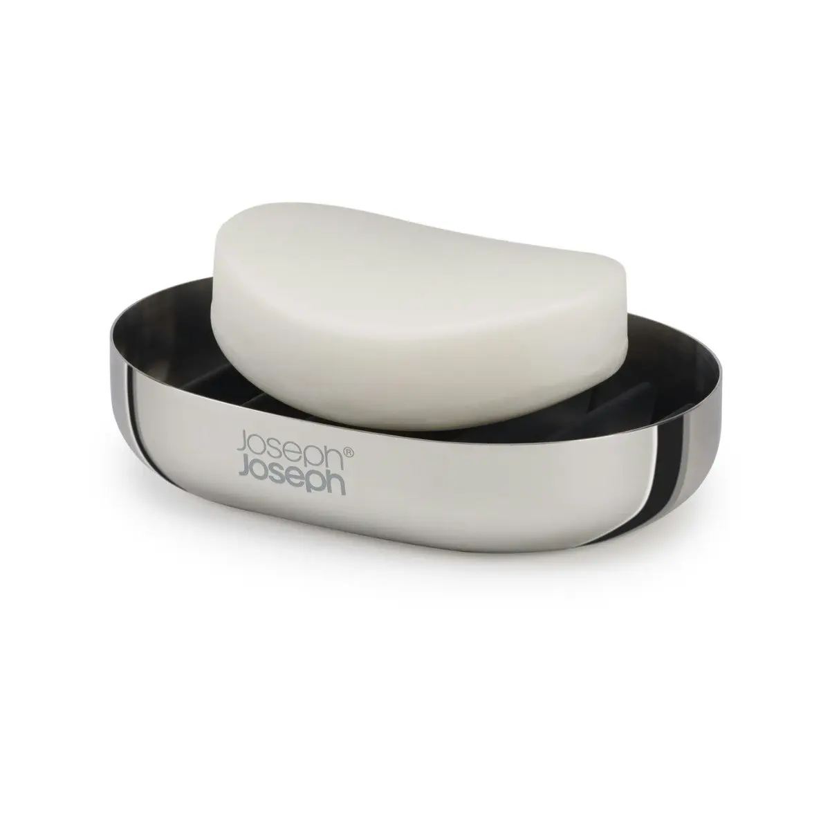 Joseph Joseph EasyStore Luxe Soap Dish - Steel