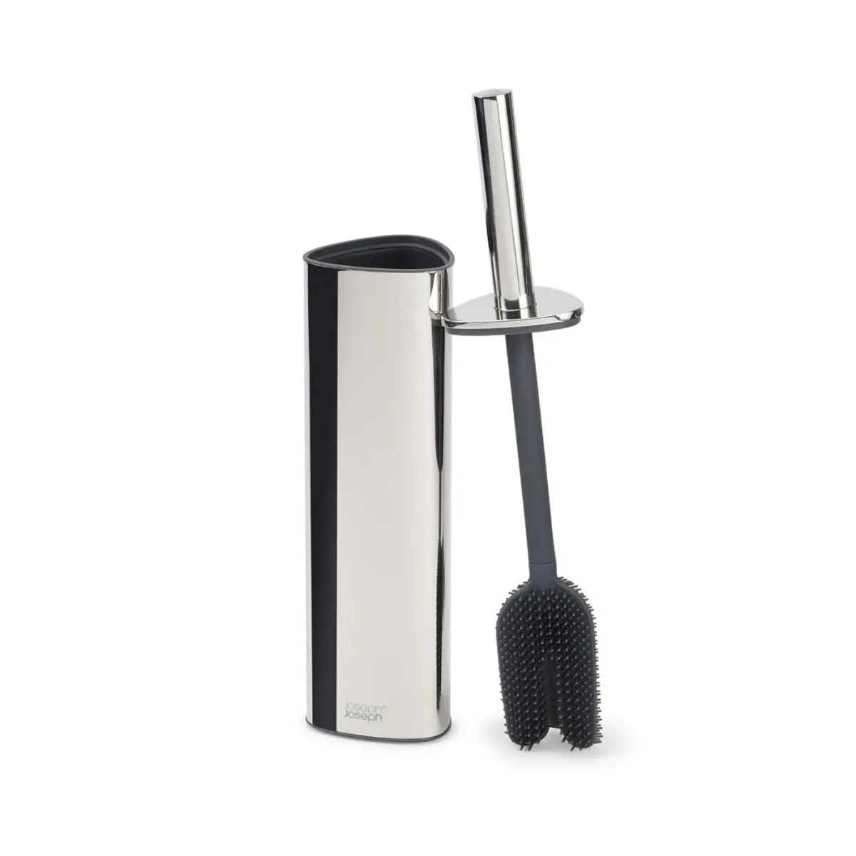 Joseph Joseph Flex 360 Luxe Toilet Brush - Steel