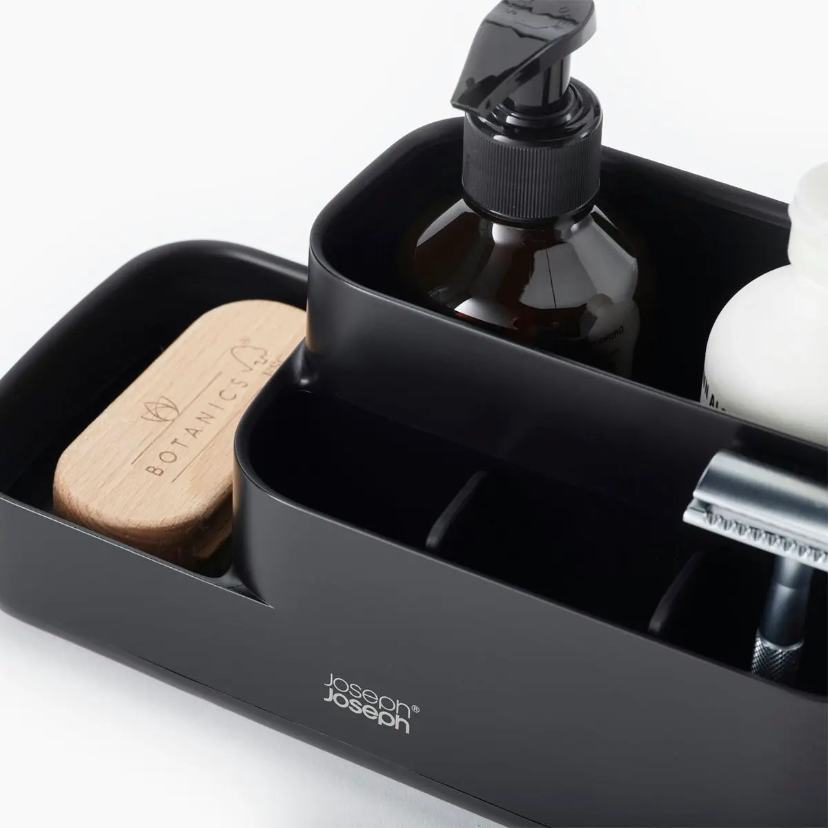 Joseph Joseph EasyStore Bathroom Caddy - Black