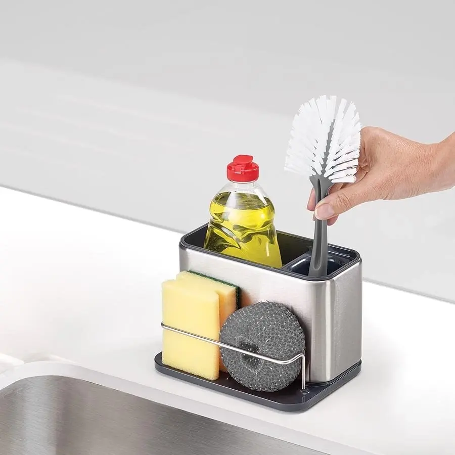 Joseph Joseph Surface Sink Tidy - Stainless Steel